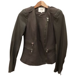 Maje Perefectos Jacke Khaki S