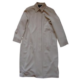 Autre Marque Abrigo de gabardina beige Marks and Spencer