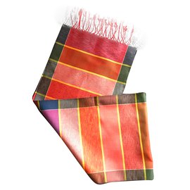 Sciarpa in seta selvaggia multicolore - Autre Marque