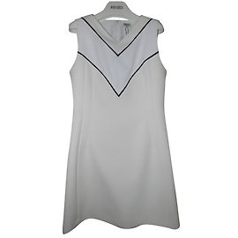 Abito corto Kenzo bianco ecru