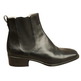 Stivaletti Chelsea Bally in pelle nera