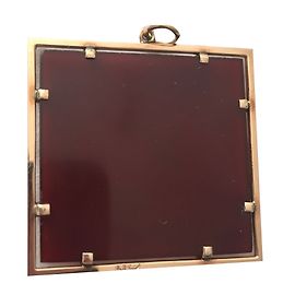Autre Marque Pendente Heritage in Agata Dorato con Scritta Qur'anic Wish