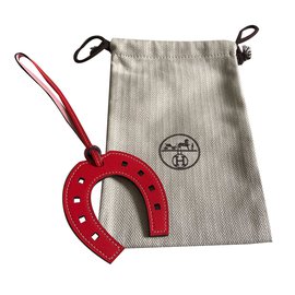 Bijou de sac Hermès Paddock cuir orange