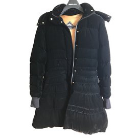 Autre Marque Chaqueta de plumas Pyrenex Alexandre Vauthier de terciopelo negro