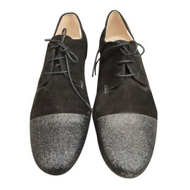 Derbies Navyboot noir en cuir de cerf - Autre Marque