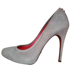 Décolleté Cesare Paciotti in scamosciato grigio Taglia 36