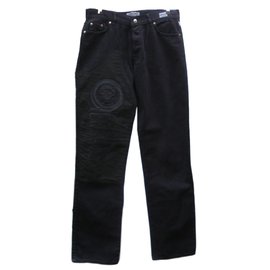 Versace Jeans aus schwarzer Baumwolle für Herren