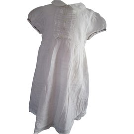 Burberry Kleid Weiß Baumwolle Mädchen 3 Jahre