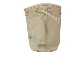 Pochette Chloé Beige in Cotone