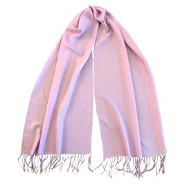 Autre Marque Grande stola in cashmere Parma rosa