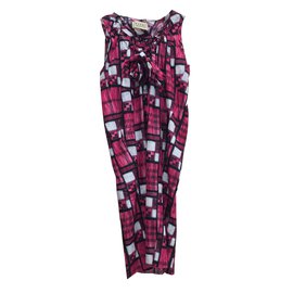 Vestido sin mangas Marni con estampado multicolor