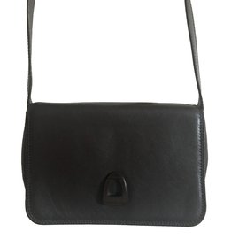 Borsa a tracolla Lancel in pelle d'agnello marrone