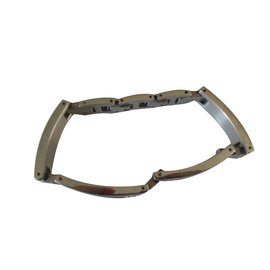 Pulseira STEEL Creator de aço preto e prata - Autre Marque