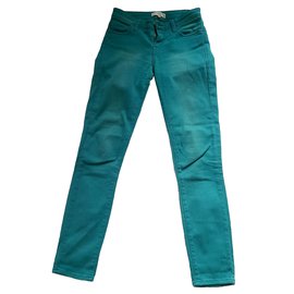 Jeans slim Iro Jarod azul algodón