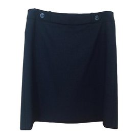 Falda de corte A Hugo Boss gris