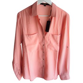 Camicia Guess rosa in poliestere