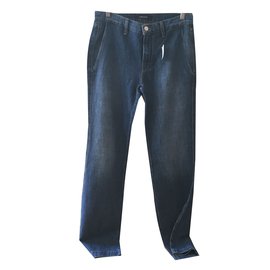J Brand Wide Leg Jeans Blau Denim Größe 27