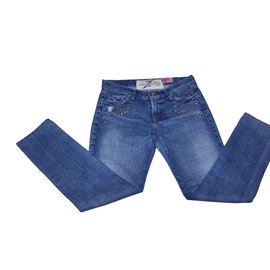Vaqueros 7 For All Mankind China Wall Azules Algodón
