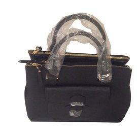 Borsa Sabrina in pelle nera - Autre Marque
