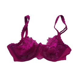 Sujetador de encaje La Perla Fucsia