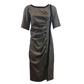 Vestido Sportmax de lana estampado Prince of Wales