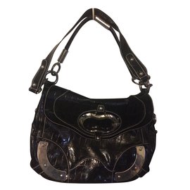 Borsa Guess in pelle nera