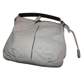 Louis Vuitton Selene PM in pelle Mahina bianca borsa a mano