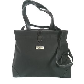 Borsa a mano Aridza Bross in tela nera