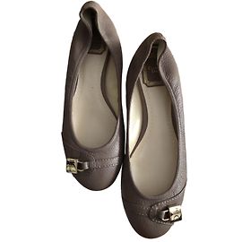 Dior Jales Ballerinas Taupe Leder 38.5