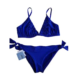 La Perla Badeanzug Navy Blau Polyamid Größe 48