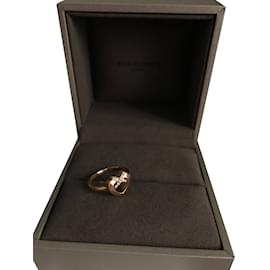 Chaumet Liens Ring aus Gold und Diamanten Herzform