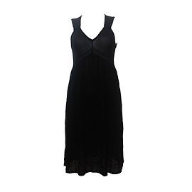 Gerard Darel Schwarzes langes Sommerkleid