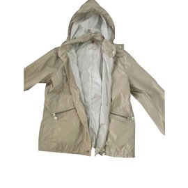 Moncler wasserdichte Jacke beige