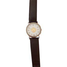 Montre Hermès en Or Blanc