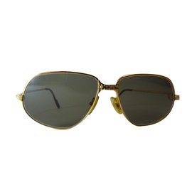Cartier Panthere G.M. Sonnenbrille Gold Metall