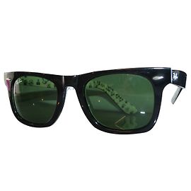 Occhiali da sole Ray-Ban Wayfarer RB 2140 1046 Rare Prints Neri