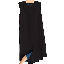 Abito Cop Copine in cotone nero e blu
