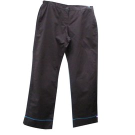 Sonia By Sonia Rykiel Hose aus Baumwolle Braun