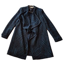 Gilet Ba&Sh in lana blu navy