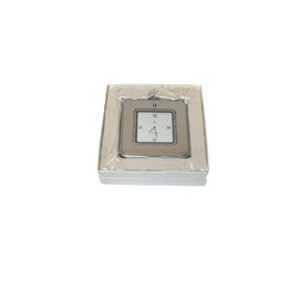 Mikimoto table clock silver and white - Autre Marque