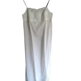La Perla Top de Encaje Blanco de Algodón