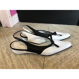Autre Marque Sanche de la Rosa Pumps aus Leder Schwarz Größe 37