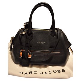 Borsa tote Marc Jacobs Incognito in pelle nera