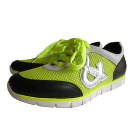 Sneakers Max & Co in pelle e tessuto