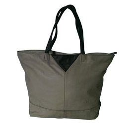 Borsa tote Nat & Nin in pelle marrone sabbia