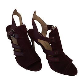Paul Andrew Absatzschuhe Leder Dunkelrot