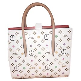 Christian Louboutin Paloma Bolsa de pele branca