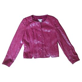 Georges Rech Jacke Dunkelrot Synthetik