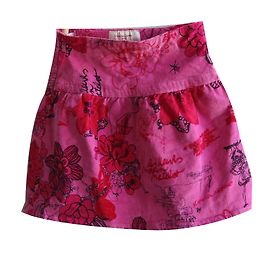 Falda Christian Lacroix Terciopelo Rosa Fucsia