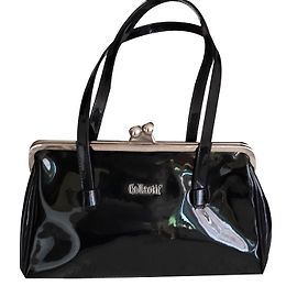 Autre Marque Borsa a mano Collectif Retro Kiss Lock nera